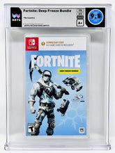 Load image into Gallery viewer, WATA ERROR WATA #607574-002 **RESEALED** FORTNITE DEEP FREEZE BUNDLE NINTENDO SWITCH